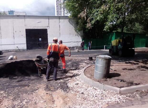 Благоустройство. Фото предоставлено управой