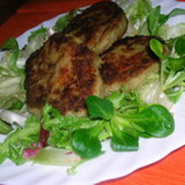 Баклажанные зразы с начинкой из сладкого перца