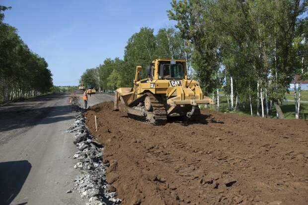 Ремонт дороги до деревни Большое Юрьево завершили в Муромском районе