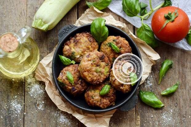 Мясные котлеты с кабачками рецепт в домашних условиях