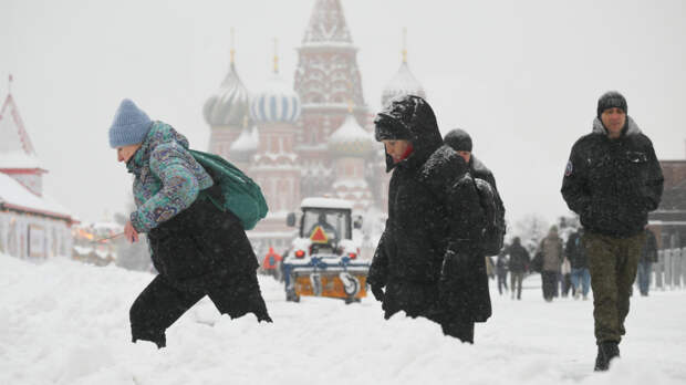 Историческая зима: снегопад 27 января в Москве стал рекордным