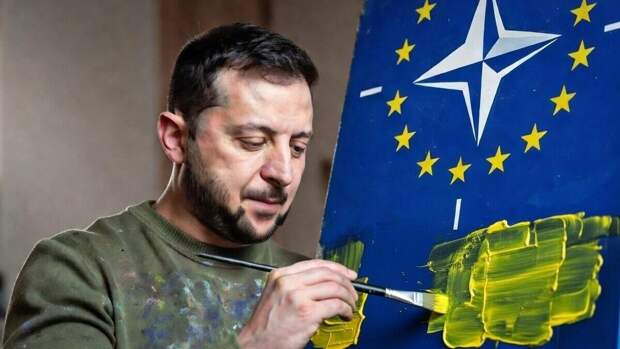 НАТО пора избавляться от Зеленского. Он разрушает альянс изнутри