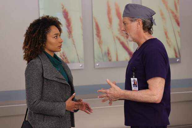 Archer updates Samantha on Chicago Med Season 10 Episode 19
