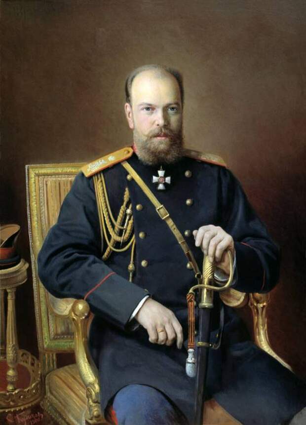 Куликов Иван (1875-1941). Портрет Александра III