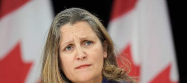 Христя Фриланд увольняется, потому что Трюдо больше не хочет, чтобы она была министром финансов Канады