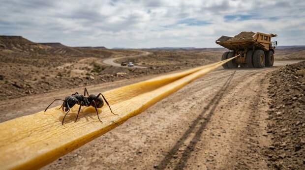 Задача про муравья. Когда интуиция нас обманывает.