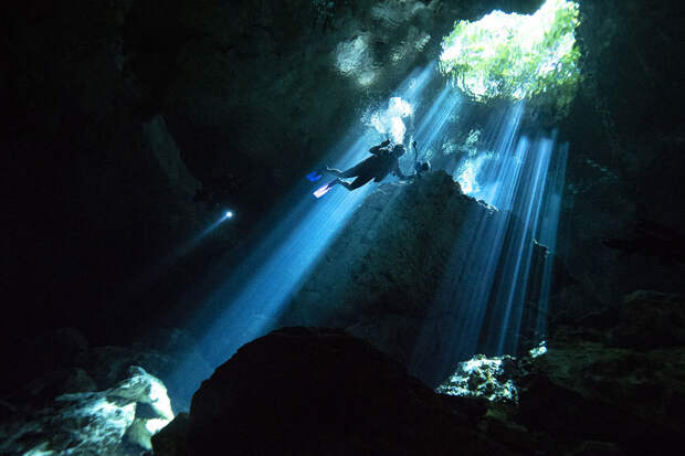 Подводный мир пещер