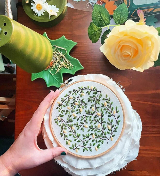 Очаровательные работы, посвящённые природе: рукодельный instagram недели