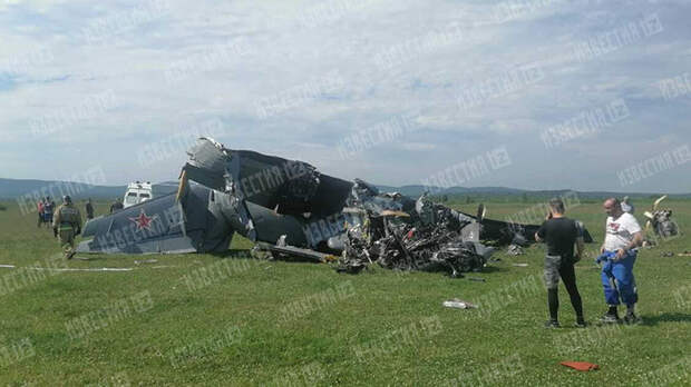 СК проводит проверку в связи с крушением самолета в Кузбассе