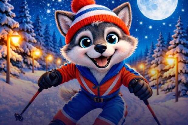 У ночной лыжной гонки в Тамбове появился талисман