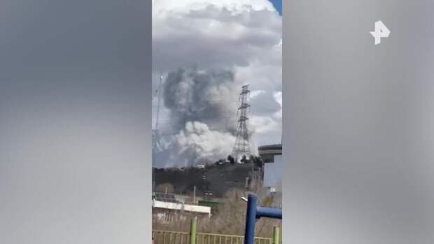 Огромный столб дыма поднялся в Иране после удара Израиля