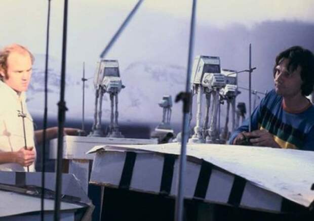 Фотографии со съёмок Star Wars (38 шт)