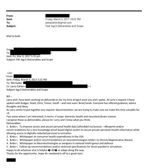 Билл Гейтс обсуждал с Эпштейном моделирование пандемии ещё в 2017 году. В переписке миллиардер описывал сценарии вспышек заболеваний. https://t.me/web...