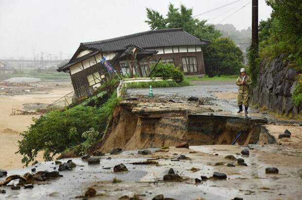 Апокалипсис наяву: Япония после наводнения #KURASHIKI, #Okayama, #hiroshima, ynews, наводнение, стихия, япония