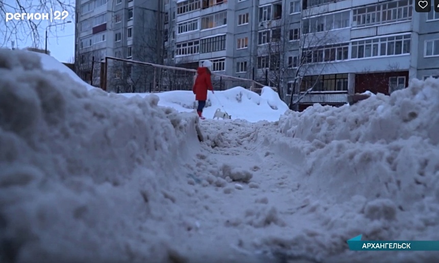 Уборка Архангельска не выдерживает никакой критики