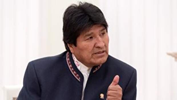Президент Боливии Эво Моралес. Архивное фото