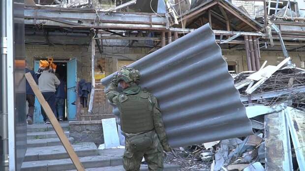 Студотряды Крыма передали более 3-х тонн стройматериалов для жителей Авдеевки