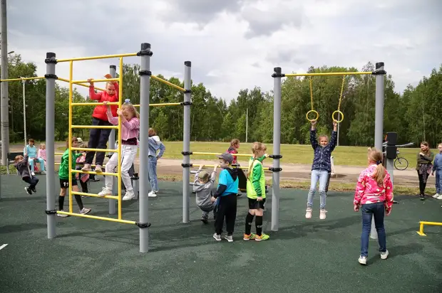 6 спортивных и 17 воркаут-площадок были установлены в Нижнем Новгороде в 2021 году