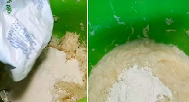 капустные оладьи без муки и манки