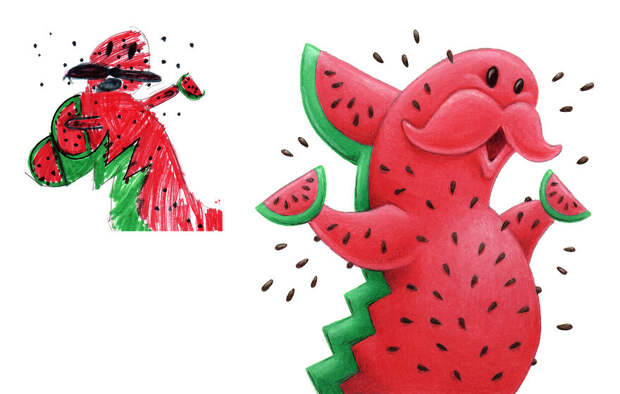 I Spent The Last 2 Years Drawing 300 Monsters Based On Kid Drawings