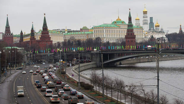 Вид на Московский кремль Вид на Московский кремль