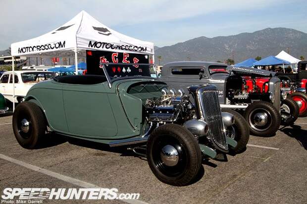 Mooneyes Hot Rod Custom Show в Японии. Часть2 (77 фото)
