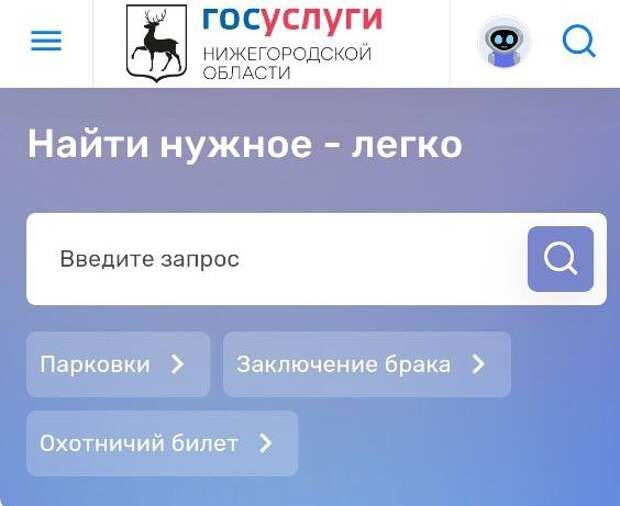 Мобильное приложение «Госуслуги. Нижегородская область» запущено в регионе