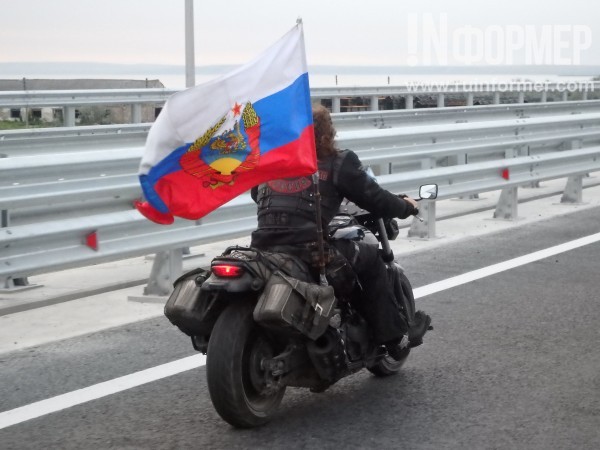 Эксклюзивные кадры запуска автомобильного движения на Крымском мосту