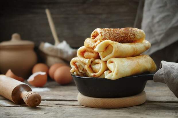 Блинчики с начинкой. \ Фото: larecette.net.