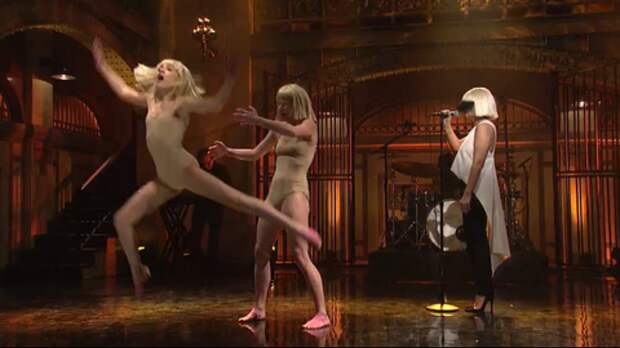 Sia bring her to life Music Video with "SNL"