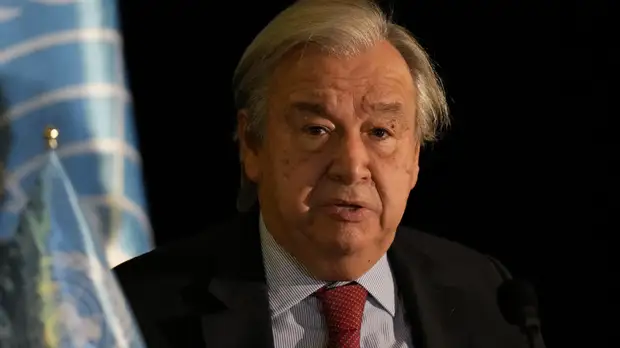 Генсек ООН Гутерреш выразил обеспокоенность новыми ракетными запусками КНДР