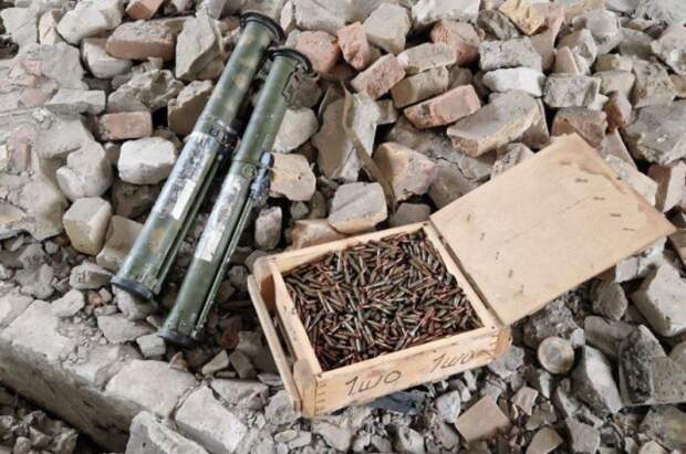Росгвардия и ФСБ нашли в ЛНР схрон ВСУ с французскими боеприпасами