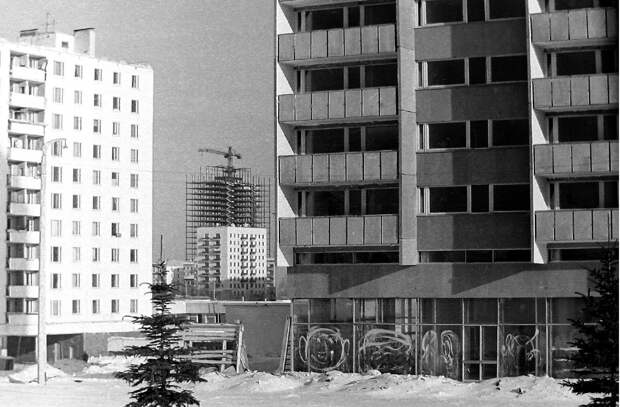 Москва,ул.Удальцова, примерно 1970 г.