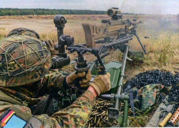 Пулемёт MG5 поступает в войска ФРГ