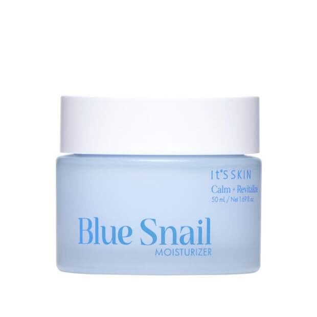 Крем для лица Blue snail moisturizer, IT'S SKIN, 1694 руб. («Золотое яблоко»)