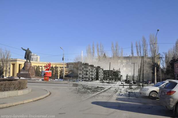 Сталинград 1942/43 - Волгоград 2013 StalingradVolgograd 18 Сталинград 1942/43 Волгоград 2013