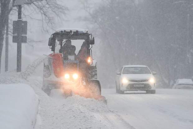 Синоптик Позднякова: в ночь на 28 января в Москве может выпасть более 6 мм снега