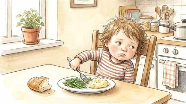 Психолог Аныкина: нельзя заставлять ребёнка есть