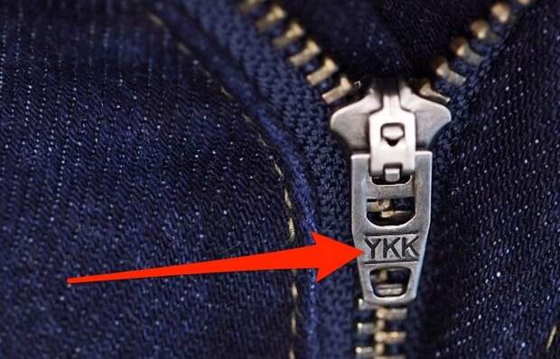 Что скрывается за буквами «YKK»?