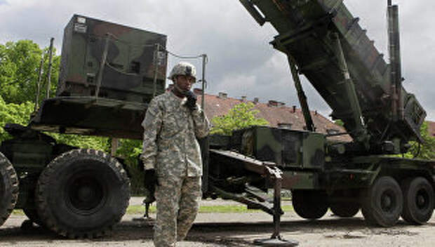 Армейский зенитно-ракетный комплекс Patriot вооруженных сил США. Архивное фото Армейский зенитно-ракетный комплекс Patriot вооруженных сил США. Архивное фото