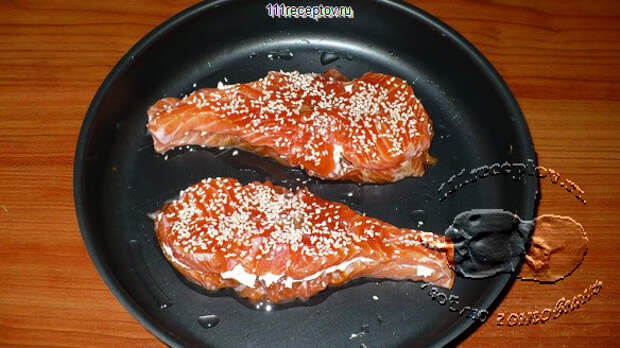 Лосось с сыром филадельфия