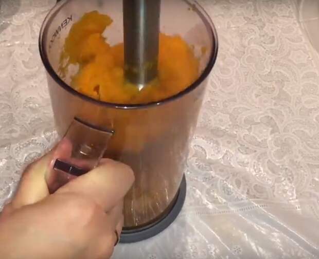 тыквенное печенье с творогом