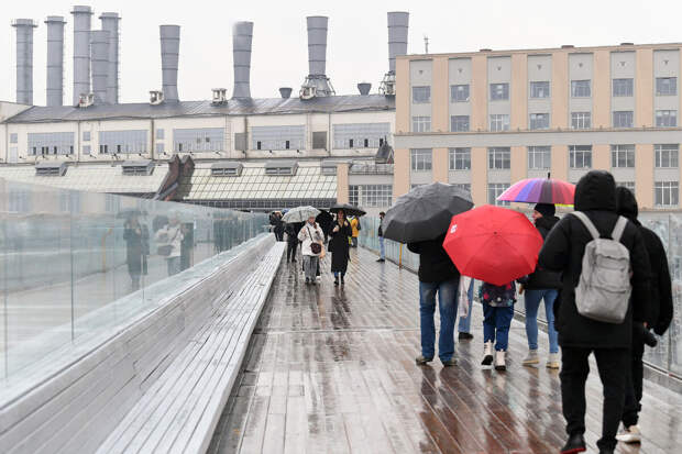 МЧС: сильный дождь с грозой ожидается в ближайшие часы в Москве