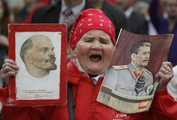 Дряхлые коммунисты современной России