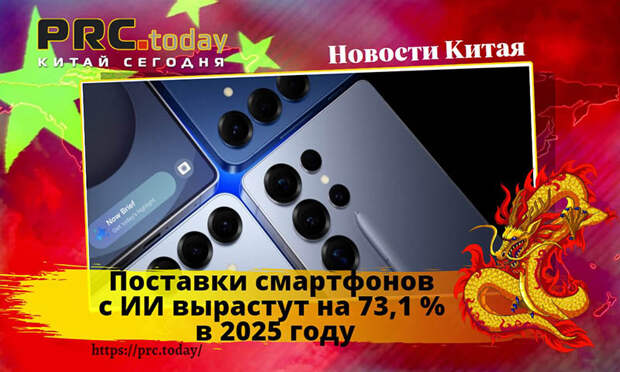 Поставки смартфонов с ИИ