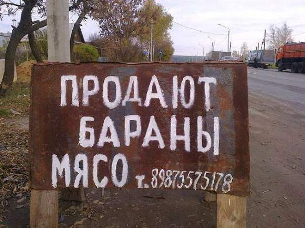 Надписи,объявления