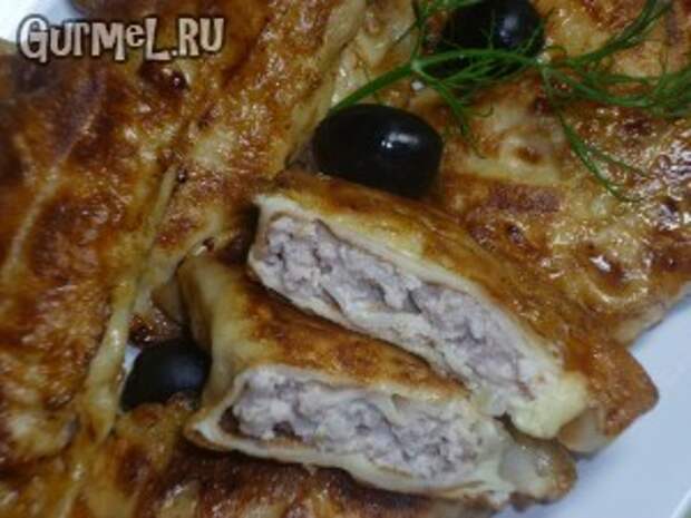 P1030482 300x225 Блинчики с мясом Оригинальные   Gurmel