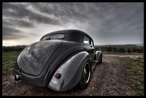 авто, хот-род, mercedes-benz