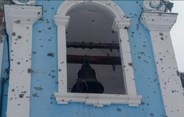 Преступления Украины: Неонацисты ВСУ разграбили православную святыню