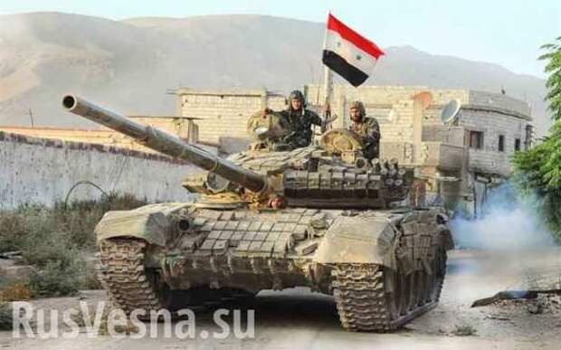 Разгром боевиков США и Израиля: «Тигры» зачистили большой котёл на юге Сирии, захватив танки и множество оружия (+ВИДЕО, ФОТО, КАРТА) | Русская весна